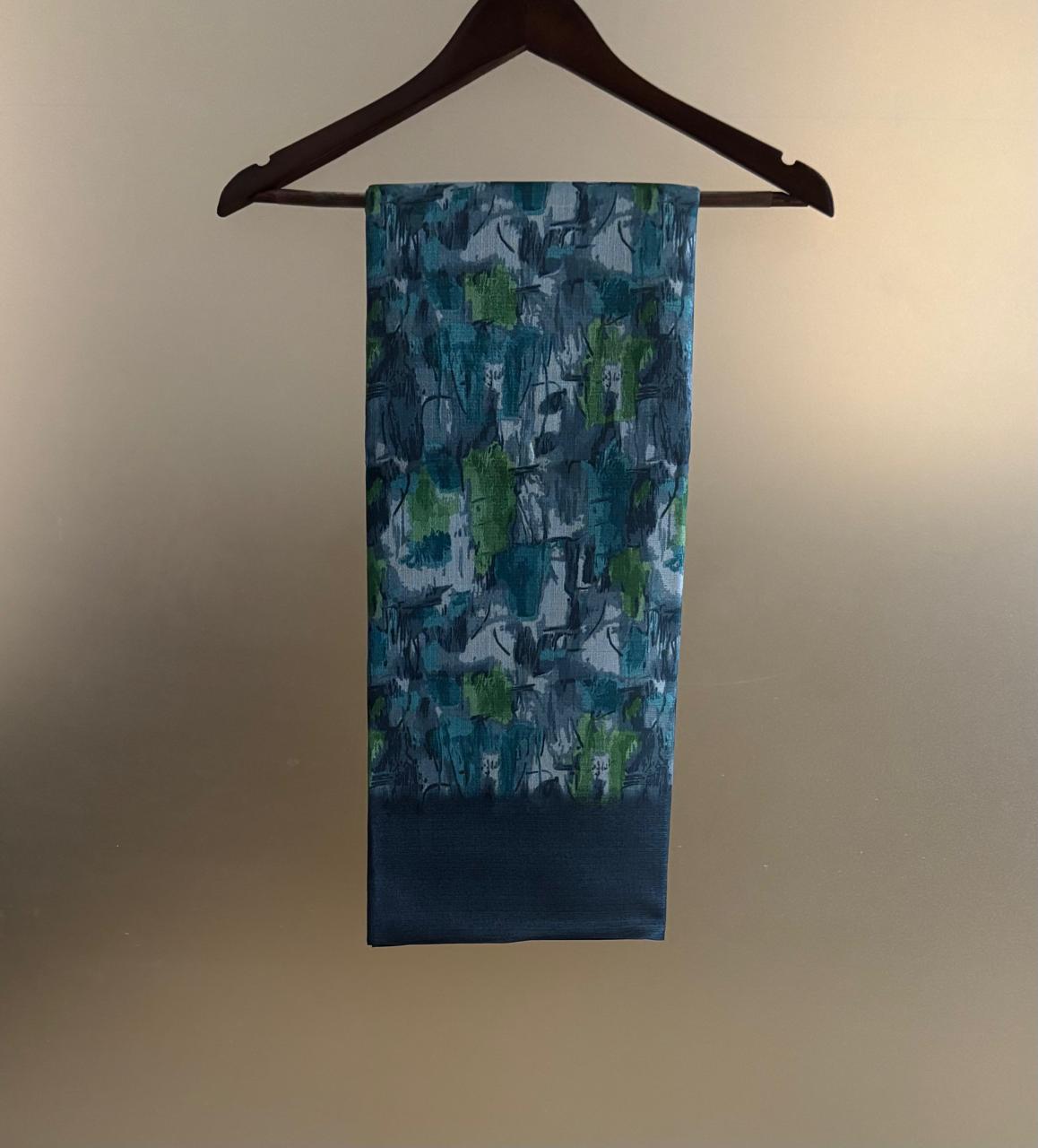 ABSTRACT METALLIC ( BLUE )