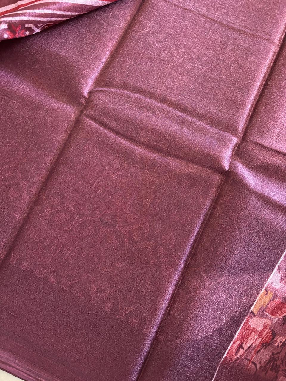 ABSTRACT METALLIC ( MAROON )