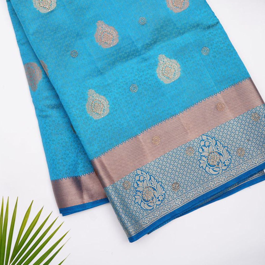 Banarasi Silk Blue Saree