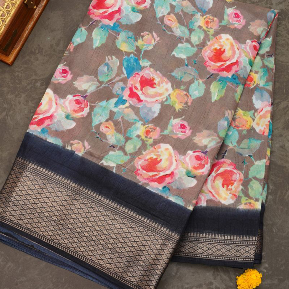 Fancy Dola Silk Saree