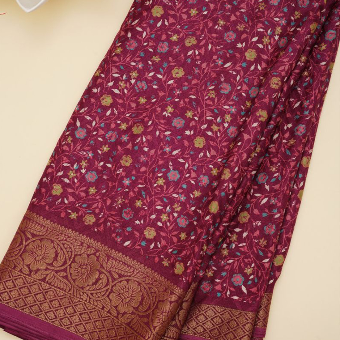 Fancy Marshmallow Georgette Saree