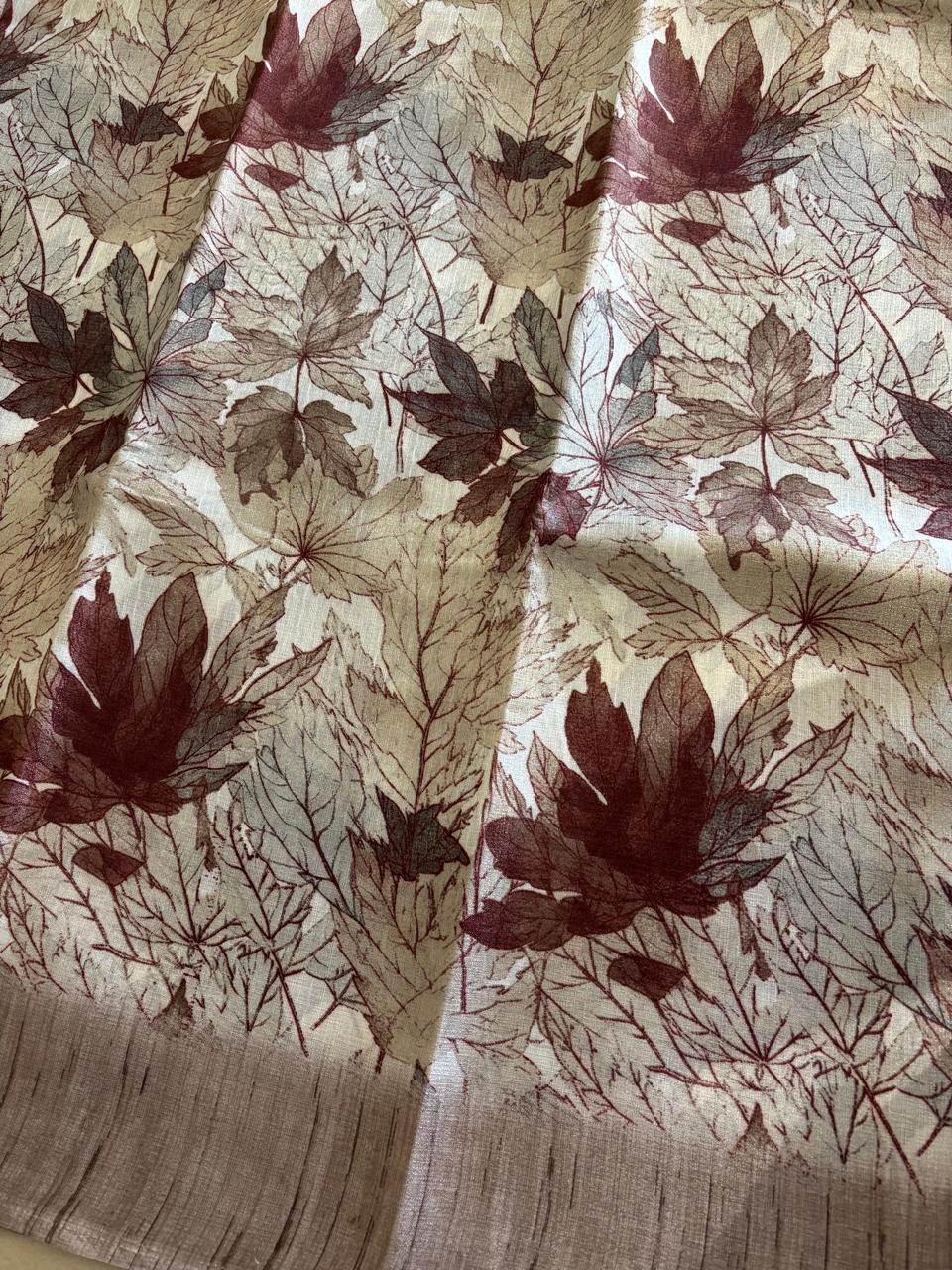 KHADI SILK MAPLE ( BROWN)