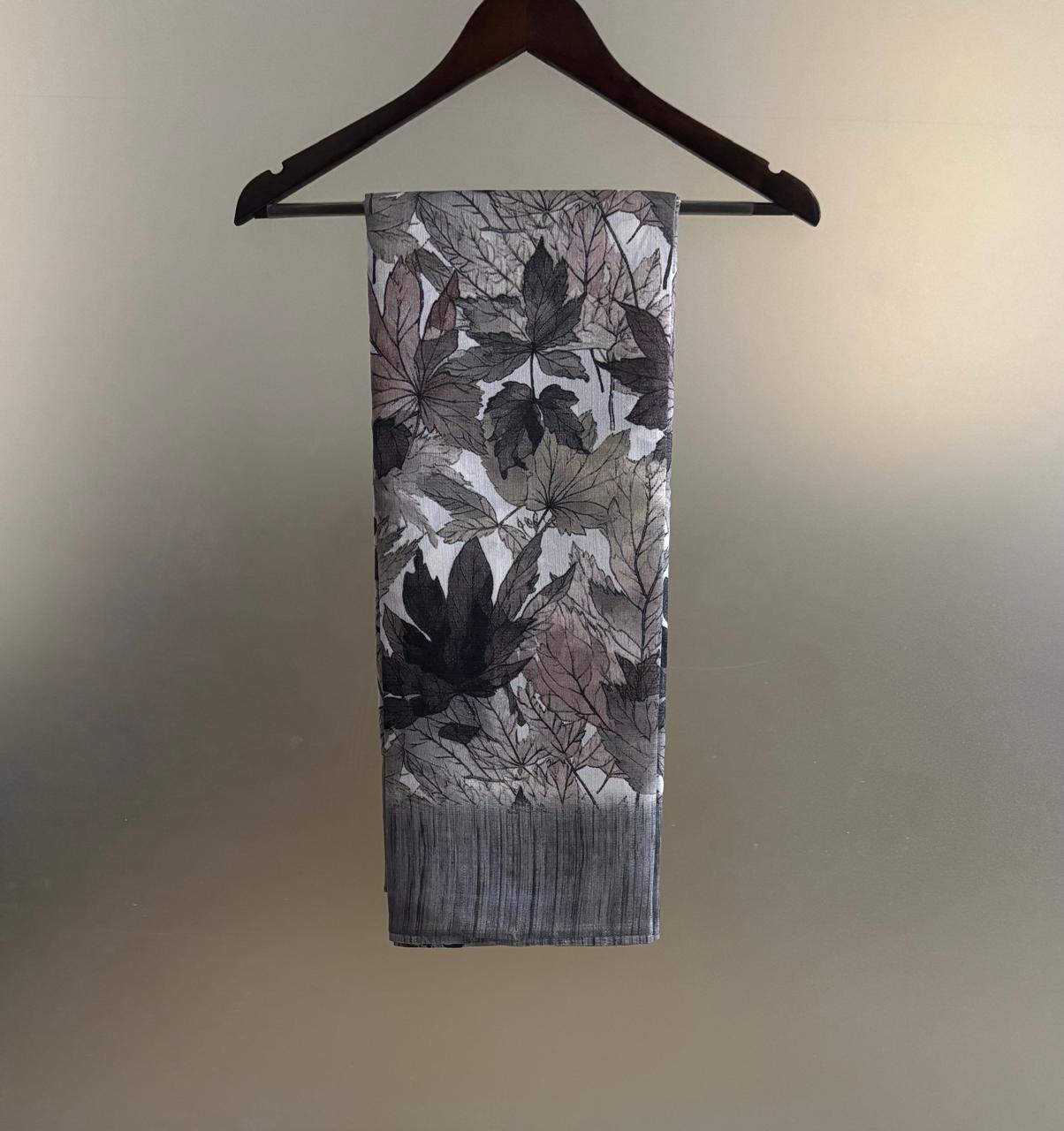 KHADI SILK MAPLE ( GREY)