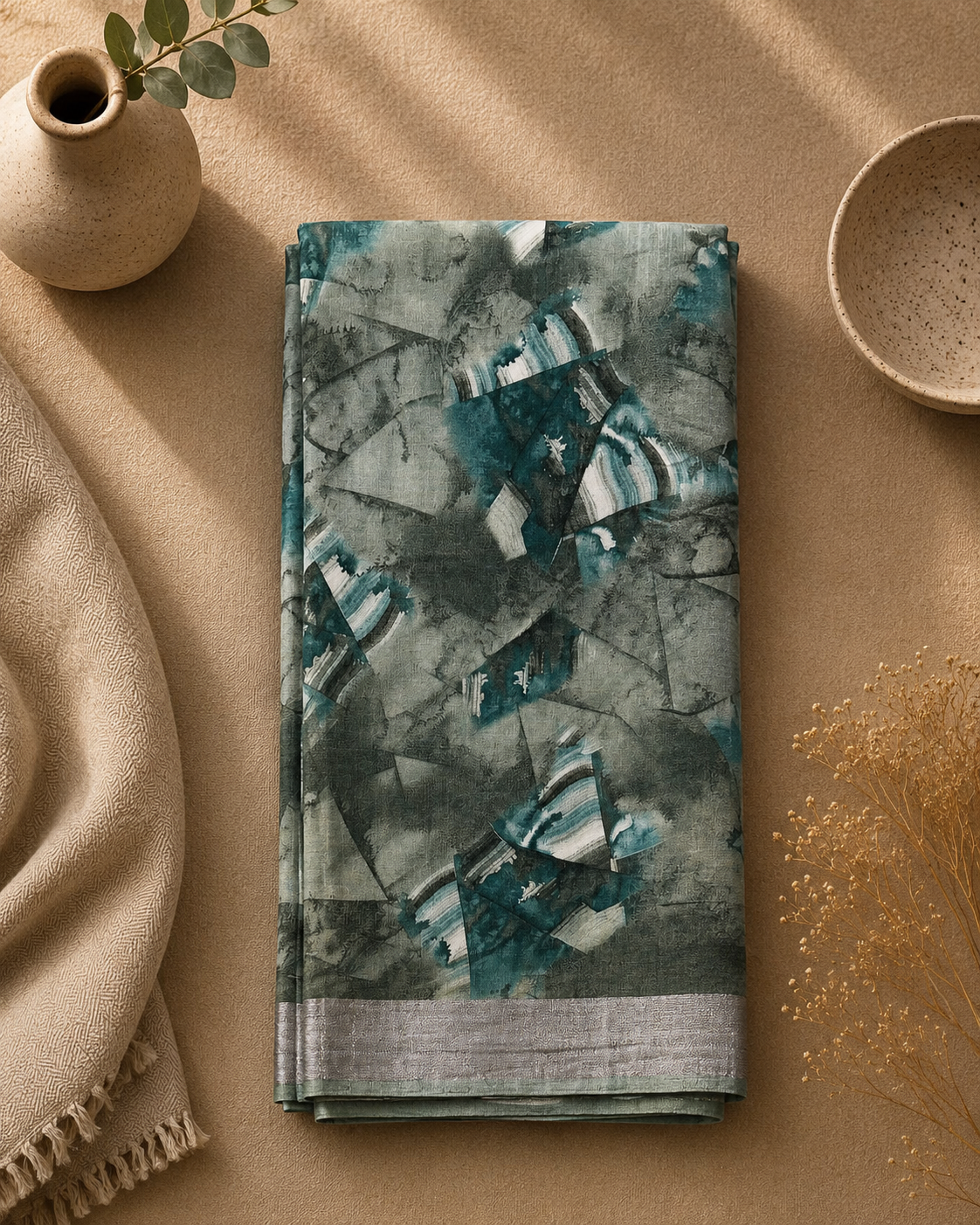 LINEN SAREE