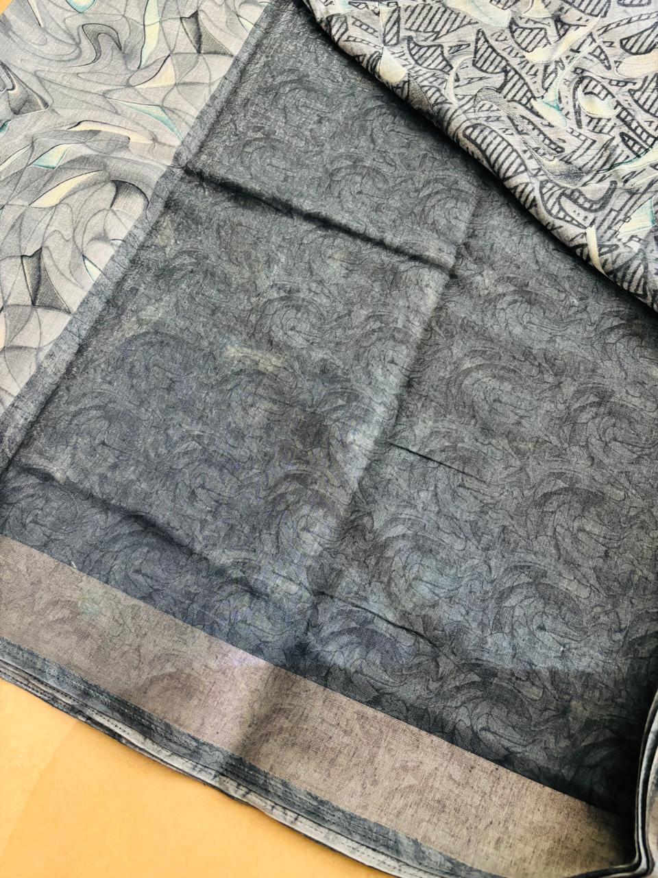 MARBLE LINEN ( GREY )