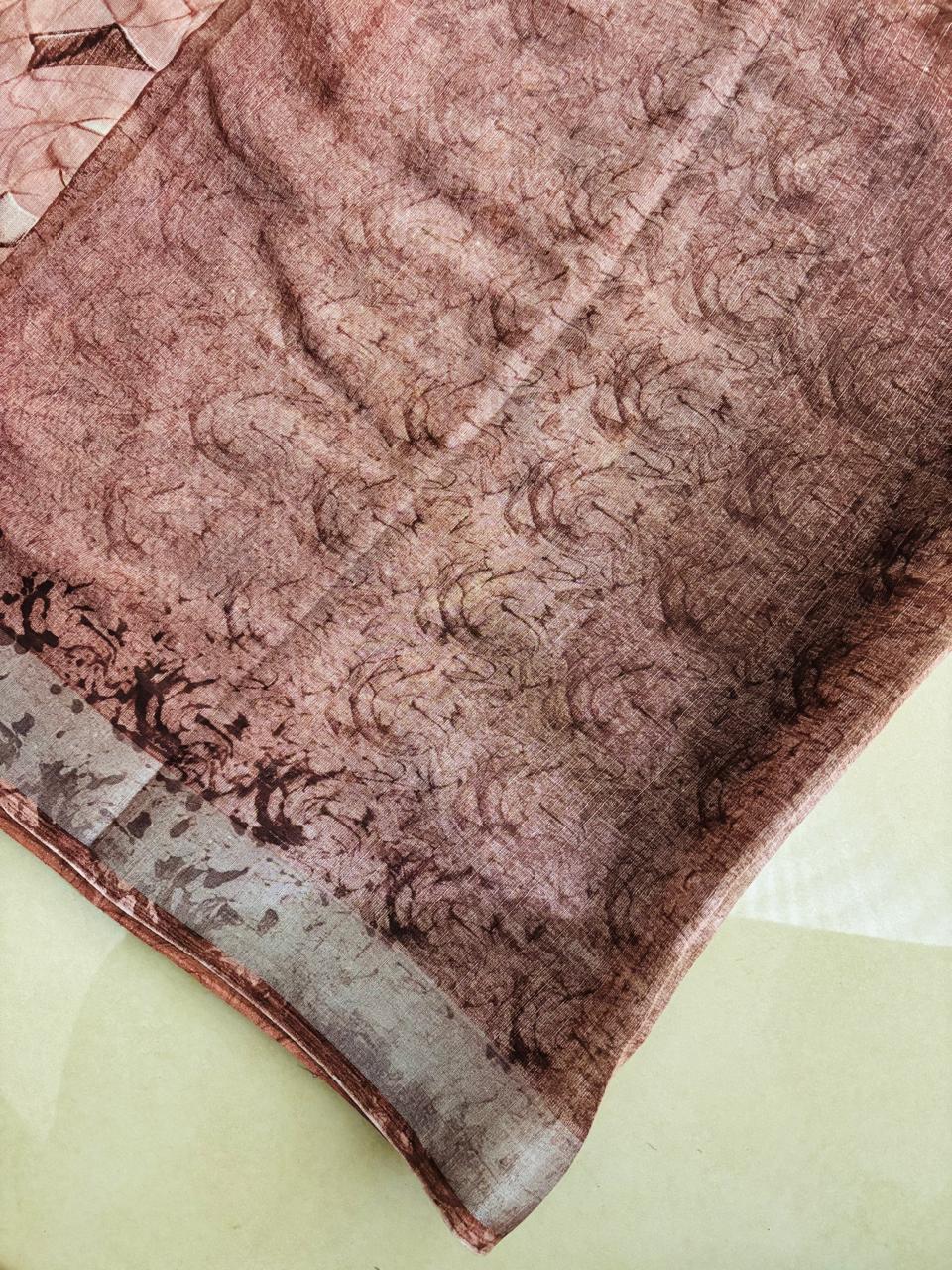 MARBLE LINEN ( ONION PINK )